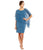 Adrianna Papell - Square Neckline Jersey Dress 11222320 in Blue