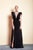 Saiid Kobeisy - Pre-Fall19-03 Ruffled Deep V-neck A-line Dress In Black