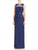 Aidan Mattox - Lace Long Dress 251706210 in Blue