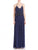 Aidan Mattox - Embellished Long Dress 251706250 in Blue