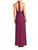 Aidan Mattox - 54473350 Halter Beaded Sheath Gown in Purple