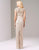 Adrianna Papell - Bateau Neckline Lace Evening Dress 81883990 in Neutral