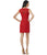 Adrianna Papell - Sleeveless Embellished Lace Dress 41899780 in Red
