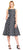 Adrianna Papell - Black and White Polka Dot Mikado Dress 41925310 in Black and White