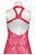 Adrianna Papell - 43827800 Sequin Halter Sheath Dress in Pink