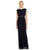 Adrianna Papell - Ruched Bateau Neck Dress 08G905560 in Black