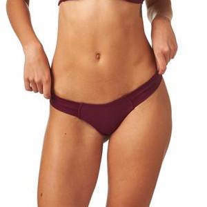 Maroon Uno Bikini Bottom