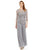 Emma Street - Bateau Neck Pantsuit 95007 in Silver