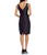 Adrianna Papell - Sleeveless Bateau Cocktail Dress AP1E200017 in Black