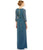Aidan Mattox - V-Neckline Beaded Chiffon Evening Dress 54473360 in Green