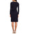Alex Evenings - Jewel Neck Sheath Dress 2351271 in Blue