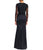 Adrianna Papell - Jewel Neckline Embellished Long Dress AP1E200625 in Black