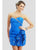 Colors Dress - 0485 Bejeweled Sweetheart Sheath Dress in Blue