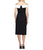 Alex Evenings - 134149 Embellished Off Shoulder Column Dress in Black and White