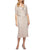 Alex Evenings - 1121694 Embellished V Neck Dress with Jacket in Pink