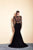 Saiid Kobeisy - Pre-Fall19-04 Applique Long Sleeve Trumpet Dress In Black