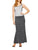 Alex Evenings - 112973 Two-Piece Lace Dress with Open Jacket in Black and White