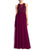 Adrianna Papell - AP1E203102 Filigree Beaded Embroidered Tulle Gown in Purple