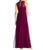 Adrianna Papell - AP1E203102 Filigree Beaded Embroidered Tulle Gown in Purple