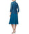 Alex Evenings - 8112213 Mock Two-Piece Sequined Lace Dress with Jacket In Blue