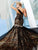 TB Evenings by Mon Cheri - TBE11208 Dress In Black Leopard