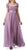 Adrianna Papell - Ruched Long Dress 81890131 in Purple