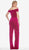 Ashley Lauren - 1571 Velvet Off-Shoulder Jumpsuit