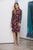 Tadashi Shoji - Cedar Long-Sleeve Floral Embroidered Gown In Floral and Black