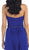 Strapless Ruched Bodice Chiffon Long Prom Dress