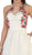 May Queen - Floral Illusion Halter A-line Cocktail Dress