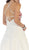 May Queen - Floral Illusion Halter A-line Cocktail Dress