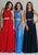 Dave & Johnny - 10001W Two-Piece Scalloped Sheer Lace Dress in Red and Blue