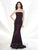 Montage - Embellished Straight Across Neck Gown 215904