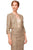 Kay Unger - Lace Detail Jacket in Gold