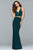 10056 Two Piece Jersey Sheath Dress