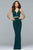 10056 Two Piece Jersey Sheath Dress