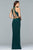 10056 Two Piece Jersey Sheath Dress