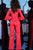 Jovani - 1006 Off-Shoulder Bell Sleeve Jumpsuit In Red
