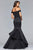 10103 Beaded Lace Off Shoulder Mermaid Gown