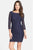 Adrianna Papell - Scalloped Lace Dress 41864782 in Blue