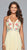 Floral Embroidered Sheer Plunging Neck Cocktail Dress 10150 In Neutral