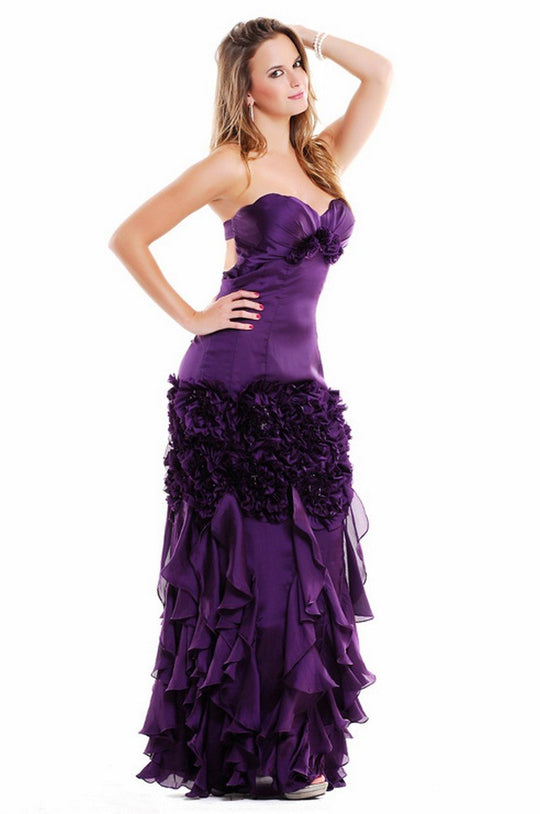 U0149 Dress in Purple