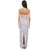 Sue Wong - Soutache Embroidered Gown in Platinum Sleeveless Dress