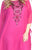 Shail K - Floor Length Caftan Dress 1033x  in Pink