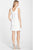 Adrianna Papell - Lace Piping Dress 11242730 in White