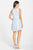 Adrianna Papell - 41906620 Illusion Jewel Beaded Dress in Blue