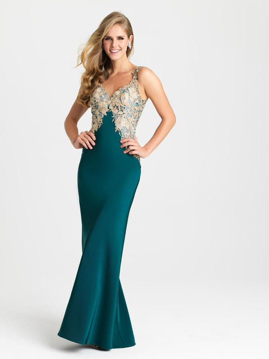 Madison James - 16-329 Dress in Hunter