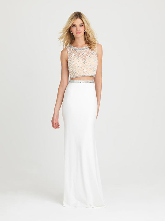 Madison James - 16-331 Dress in White
