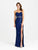 Madison James - 16-333 Dress in Blue