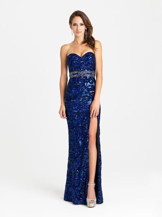 Madison James - 16-333 Dress in Blue